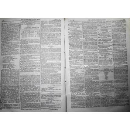 The Illustrated London News, August 20, 1859 - Paris fetes; Great Eastern saloon