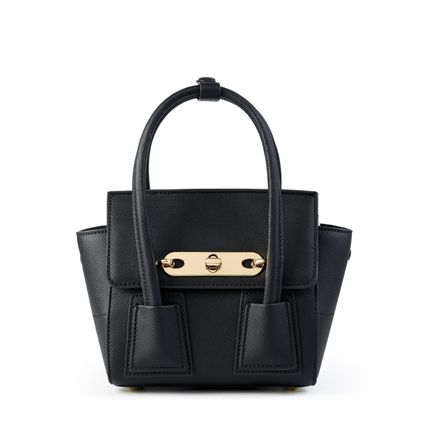Women Genuine Leather Tote Bags Purses And Handbags Black