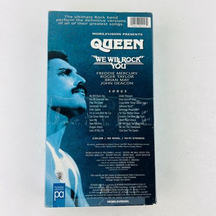 Queen - We Will Rock You VHS Video Tape Commemorative Release