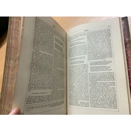 RARE* c1800s "THE WORKS OF OLIVER GOLDSMITH" VICAR WAKEFIELD ANTIQUE BOOK (P6)