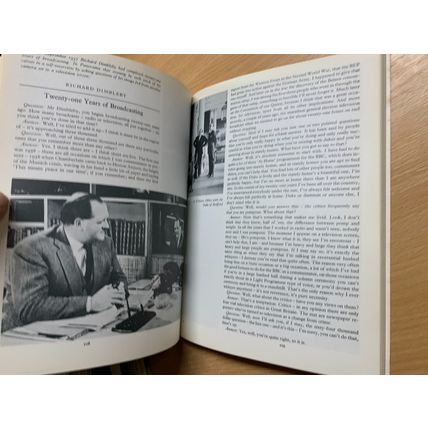 1966 1ST EDITION "RICHARD DIMBLEBY BROADCASTER" BBC VINTAGE PAPERBACK BOOK (P3)