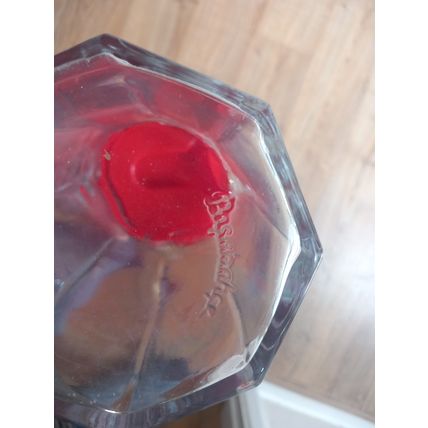 A GORGEOUS VINTAGE/RETRO RARE ‘PASABAHCE’ GLASS OCTAGONAL PITCHER/JUG.