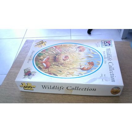 WILDLIFE COLLECTION: HARVEST MICE Jigsaw Puzzle (600 Piece) J R Puzzles