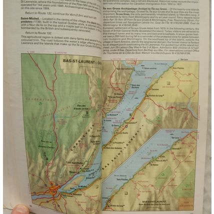 1992 Michelin Touring Guide - Quebec