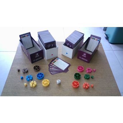 TRIVIAL PURSUIT: TV EDITION (Horn Abbot Int Ltd/Parker) (1992)