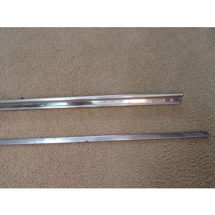 1963 63 Dodge Polara RH Fender Trim OEM 2 Pc Upper & Lower OEM