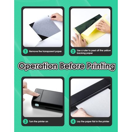 Phomemo M08F Wireless Tattoo Transfer Stencil Printer, Thermal Tattoo Machine wi