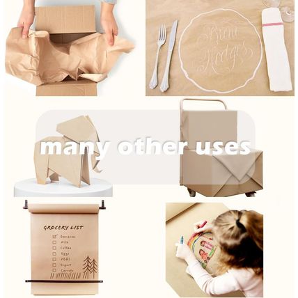 Perkhomy 36" X 2,400" (200') Medium Green Kraft Paper Roll for Craft Bulletin Bo