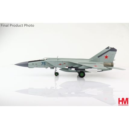 MIG-25PD FOXBAT BLUE 75, SOVIET AIR FORCE, 1979 - HOBBY MASTER HA5607 1/72