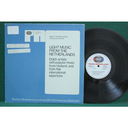 Radio Nederland Transcription - Rare Jazz LP - 6808 171 - Programs 181-184 - VG+