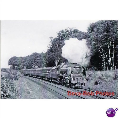 Railway Photo LMS Duchess 46251 City of Nottingham Stanier Pacific Loco RCTS 63