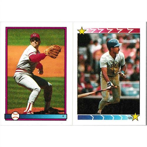 1989 Topps Yearbook Stickers - #55 - Gary Carter Stickercard