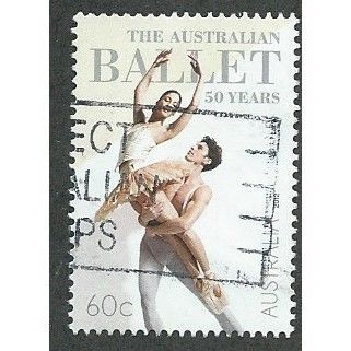 AUS 2012 60c '50TH ANN OF AUSTRALIAN BALLET' FINE USED (EBID36-737