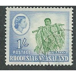 RHO 1959 1/- 'TOBACCO' FINE USED (EBID45-646)