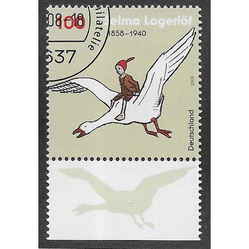 GER 2008 100c 'SELMA LAGERLOEF' FINE USED (EBID57-080)
