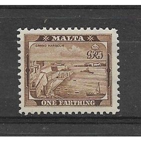 Malta.SG217 1/4d Grand Harbour,Valletta.Mounted Mint.Dec19