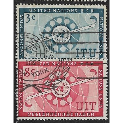 1956 Michel 47/48 - fine used (o)