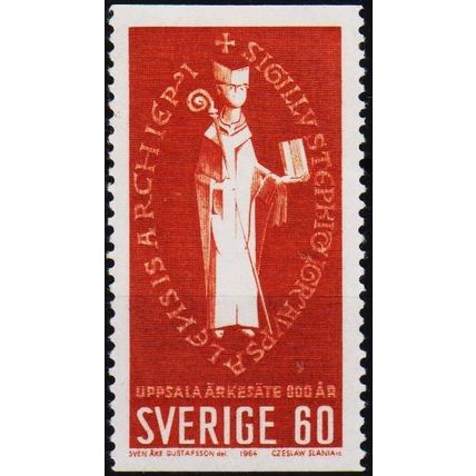 Sweden. 1964 60ore S.G.476a Unmounted Mint