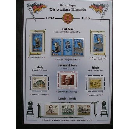 German Democratic 1989 - Complete year - MNH**