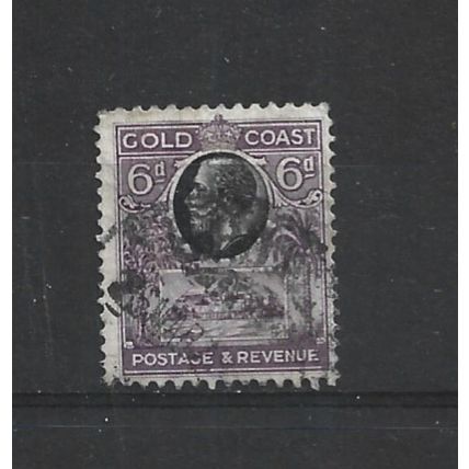 GoldCoast.SG109 6d Black and Purple.Fine Used.Jun25a