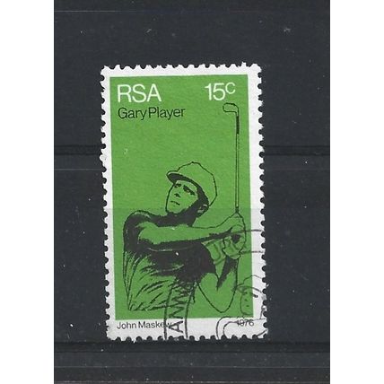 SouthAfrica.SG396 15c Gary Player (Golfer).Fine Used.Sep25c