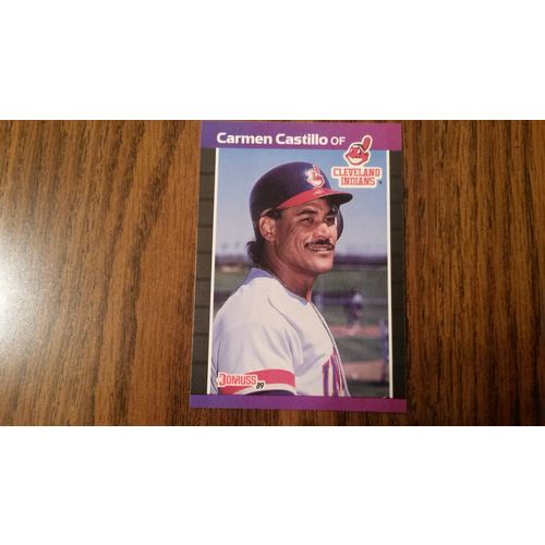 1989 Donrus Card # 374 Carmen Castillo Mint (9) Cleveland Indians