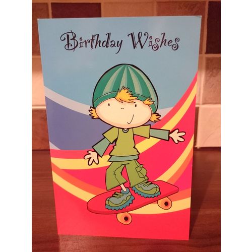 Happy Birthday - Skateboard