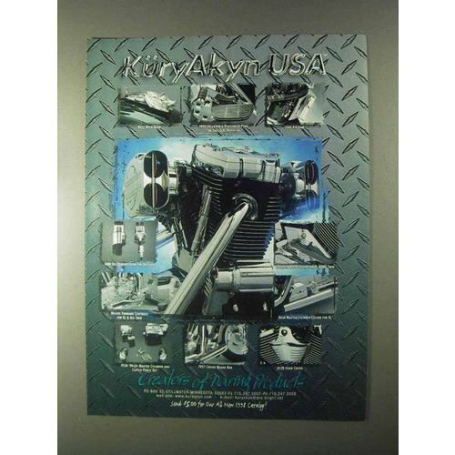 1999 KuryAkyn Motorcycle Parts Ad - USA