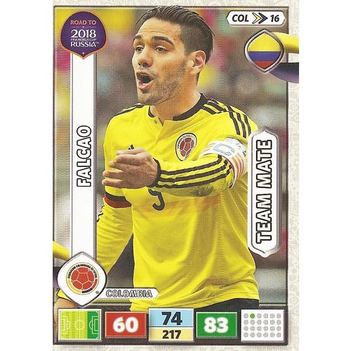 Adrenalyn XL Road to World Cup 2018: Colombia - Forward, Falcao (Radamel)
