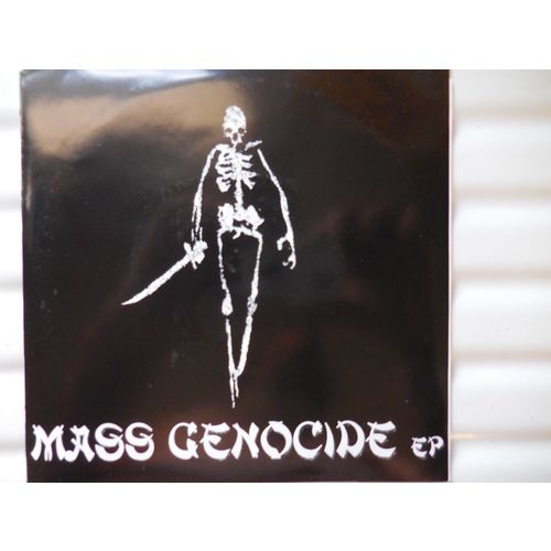 Mass Genocide -Mass Genocide 7"EP, Japan, New, 1998, Blurred Records Blue Vinyl