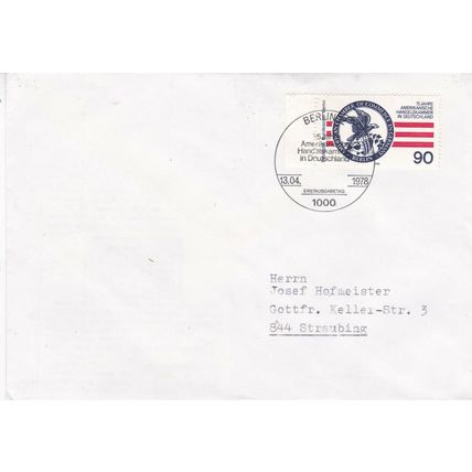 West Berlin 1978 American Chamber of Commerce FDC Berlin special cancel VGC