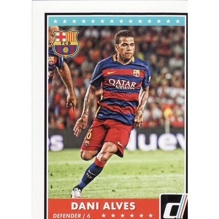 Donruss Soccer 2015 74 Dani Alves