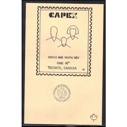 Card CAPEX '87 Family and Youth Day June 14 Box0048