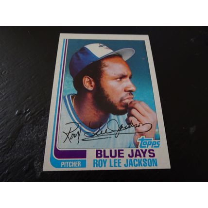 1982 Topps Card # 071A Roy Lee Jackson Excellent-Mint (6) Toronto Blue Jays