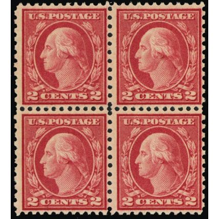540, Mint 2¢ F/VF NH Block of Four Stamps Cat $110.00 - Stuart Katz