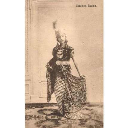 Serempi Djokja Holland Glamour Old Postcard s
