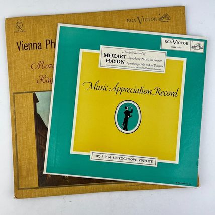 Mozart / Haydn Vienna Philharmonic Von Karajan Vinyl LP Record Album LD-2347
