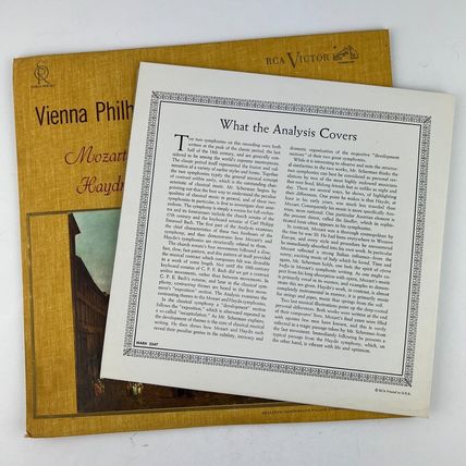 Mozart / Haydn Vienna Philharmonic Von Karajan Vinyl LP Record Album LD-2347