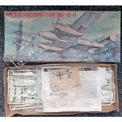 1972 REVELL 1/32.MESSERSCHMITT BF 110-G-4 (H 250) UK POSTAGE INCLUDED