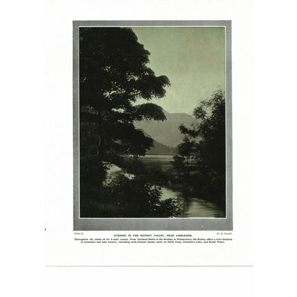 Rydal Mount, Near Ambleside, Cumbria, UK, Book Illustration, c1920