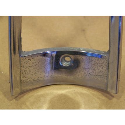 1964 65 66 CHRYSLER IMPERIAL LH TAILLIGHT BEZEL LEBARON CROWN COUPE 2480833