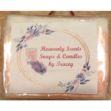 Handmade 4 Oz Mai Tai Tangerine Square Bath Soap Bars Wholesale Lot of 7 NEW!