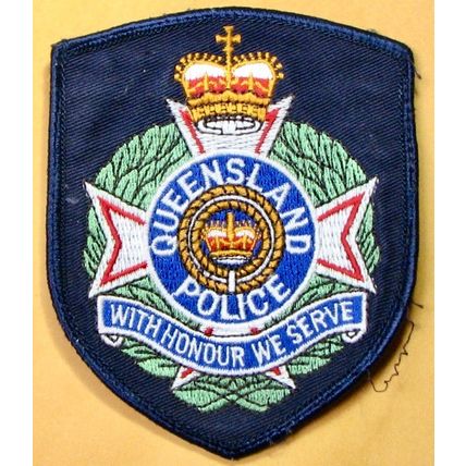 Queensland Police, Australia. 3.5X3". PP68.