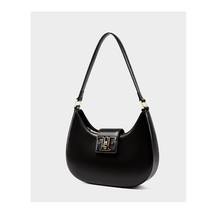 Genuine Leather Women Handbags College Crossbody Messenger Bag Black