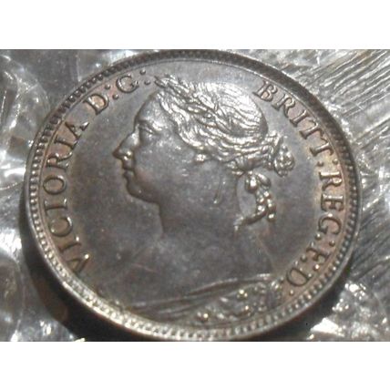 1884 Victoria farthing.