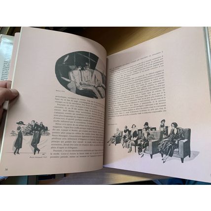 1983 1ST EDITION DESSINS DE MODE VOGUE 1923-1983 HEAVY 2kg FRENCH HB BOOK (P10)