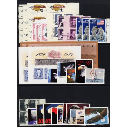 High Values Discount Postage Lot - Face Value $291.23 - Stuart Katz