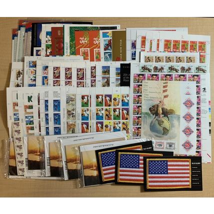Discounted Sheet/Postage Lot - Values to 37¢ - Face Value of $911.39 Stuart Katz