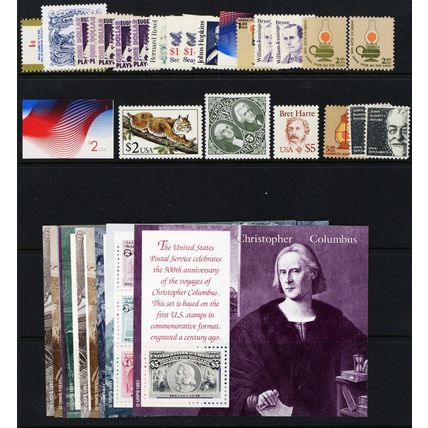 High Values Discount Postage Lot - Face Value $291.23 - Stuart Katz