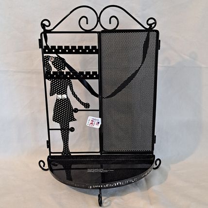 Claire's METAL JEWELRY HOLDER Hanger Stand Rack Earring Display Necklace